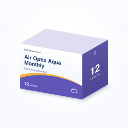 Air Optix Aqua Monthly (12 pack)