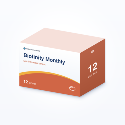 Biofinity Monthly (12 pack)