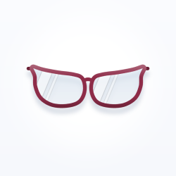 ClearView Studio "Luna" Cat-Eye Frame